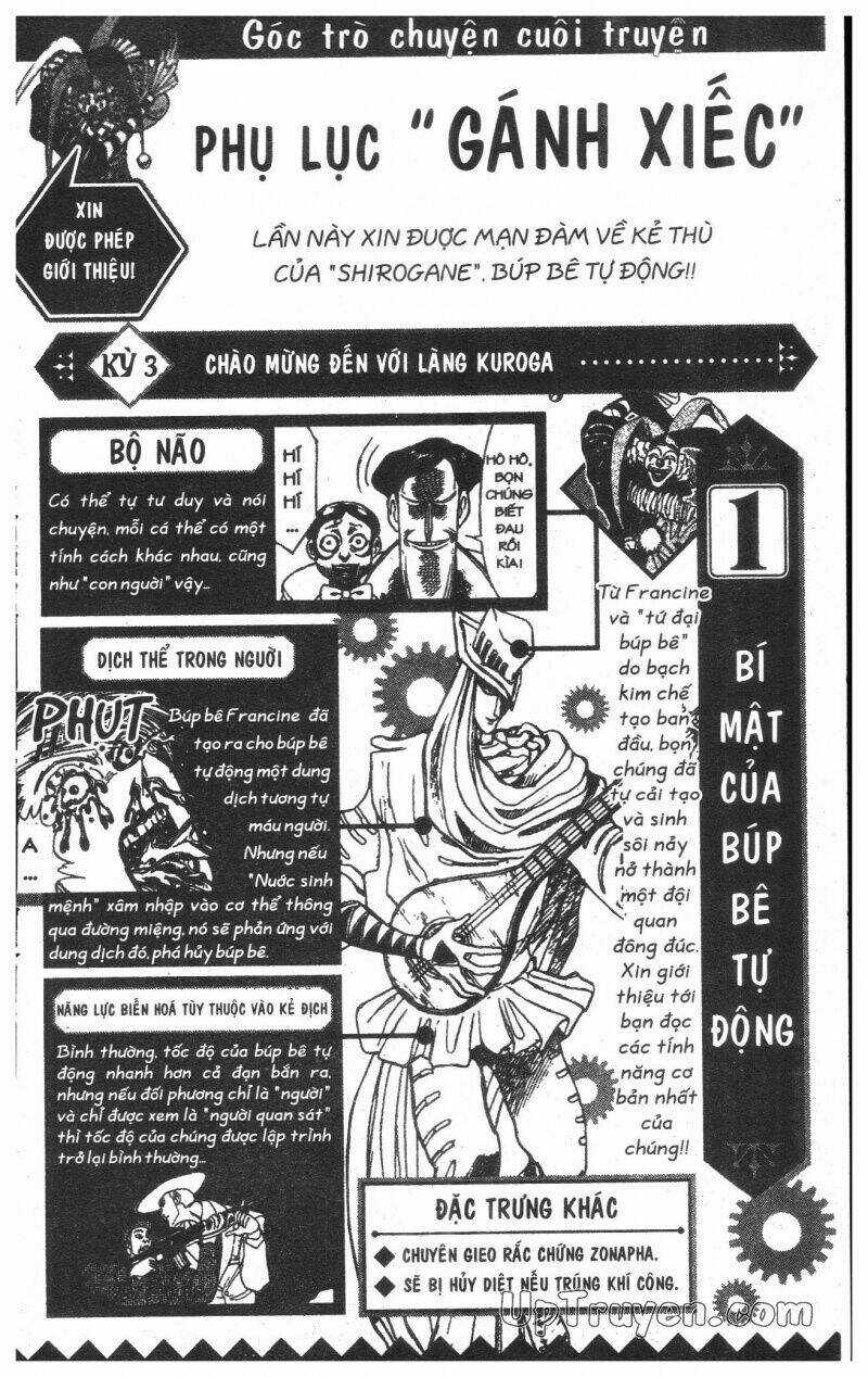 Karakuri Circus - Gánh Xiếc Quái Dị Chapter 30 trang 189