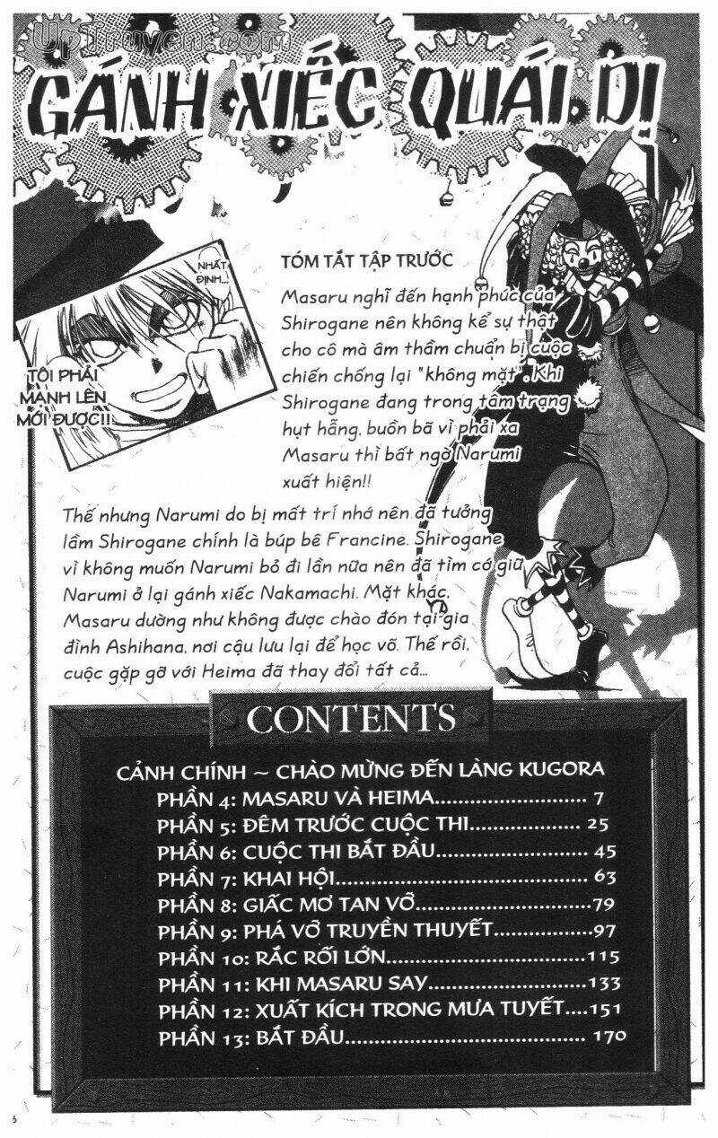 Karakuri Circus - Gánh Xiếc Quái Dị Chapter 30 trang 7