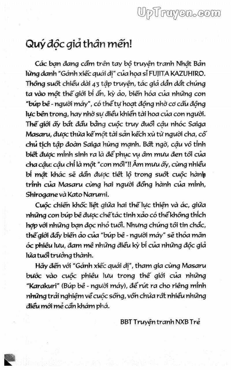 Karakuri Circus - Gánh Xiếc Quái Dị Chapter 34 trang 3