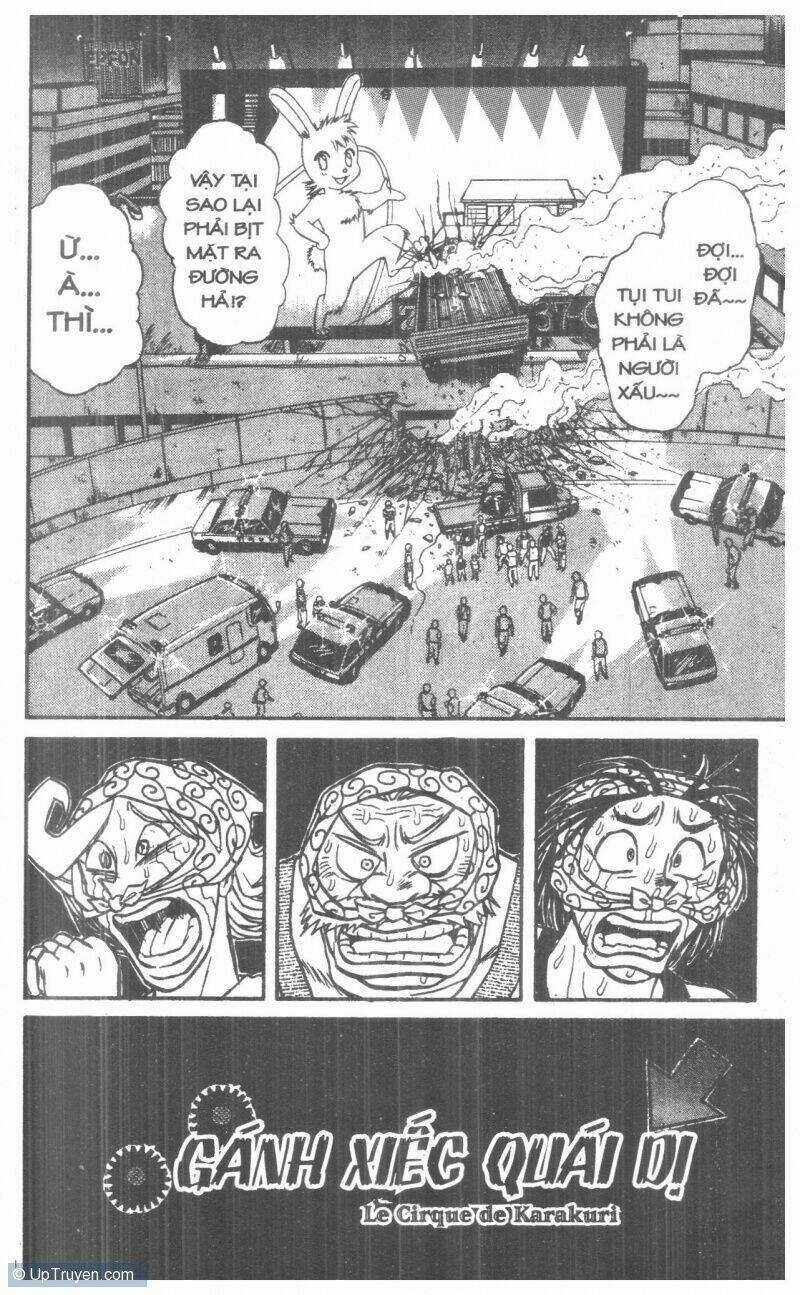 Karakuri Circus - Gánh Xiếc Quái Dị Chapter 4 trang 187