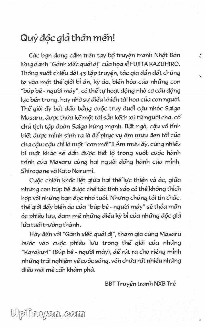 Karakuri Circus - Gánh Xiếc Quái Dị Chapter 43 trang 4