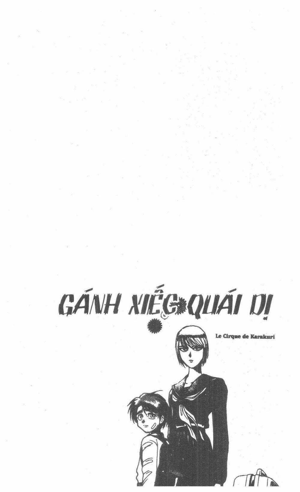 Karakuri Circus - Gánh Xiếc Quái Dị Chapter 5 trang 189