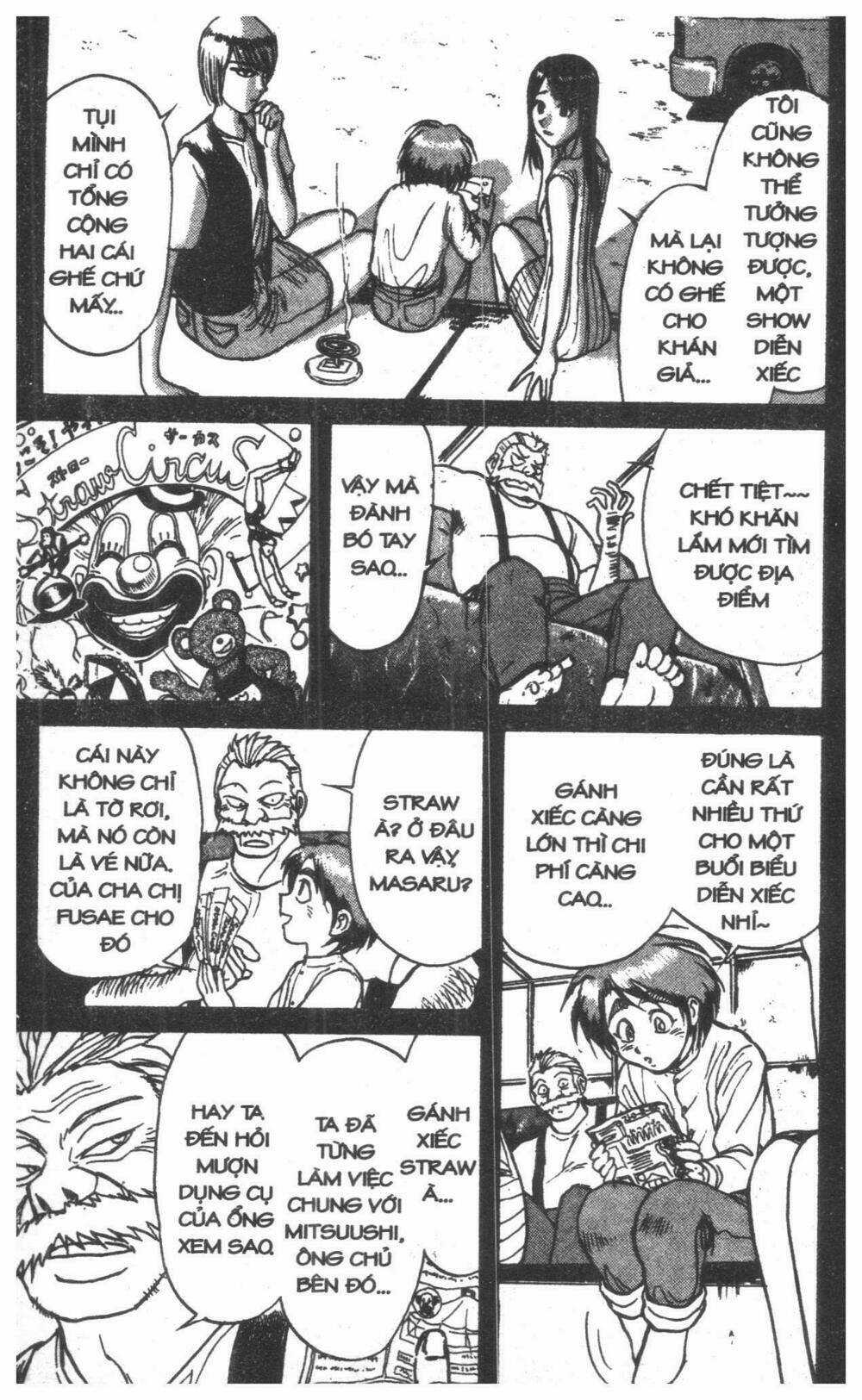 Karakuri Circus - Gánh Xiếc Quái Dị Chapter 6 trang 136