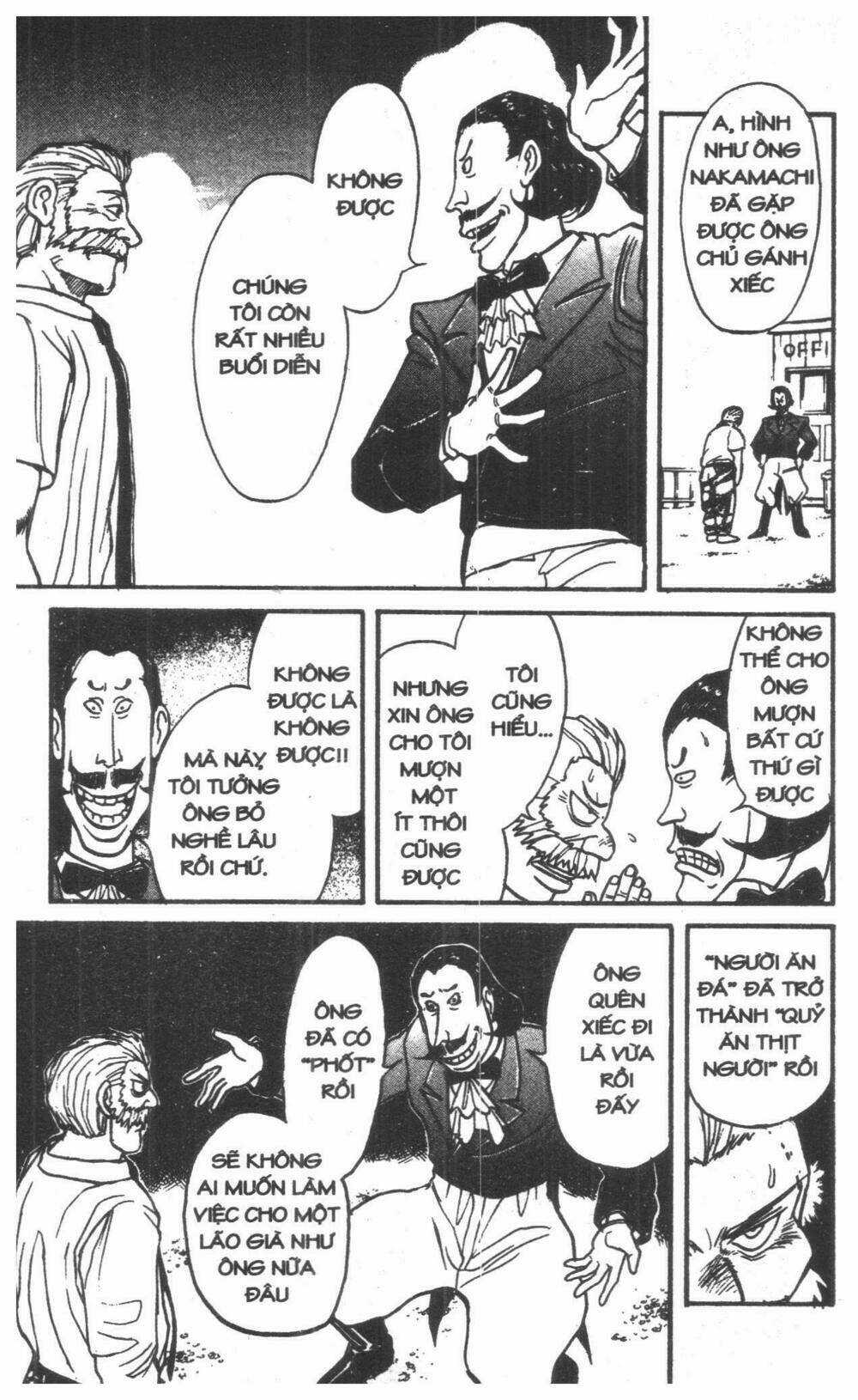 Karakuri Circus - Gánh Xiếc Quái Dị Chapter 6 trang 140