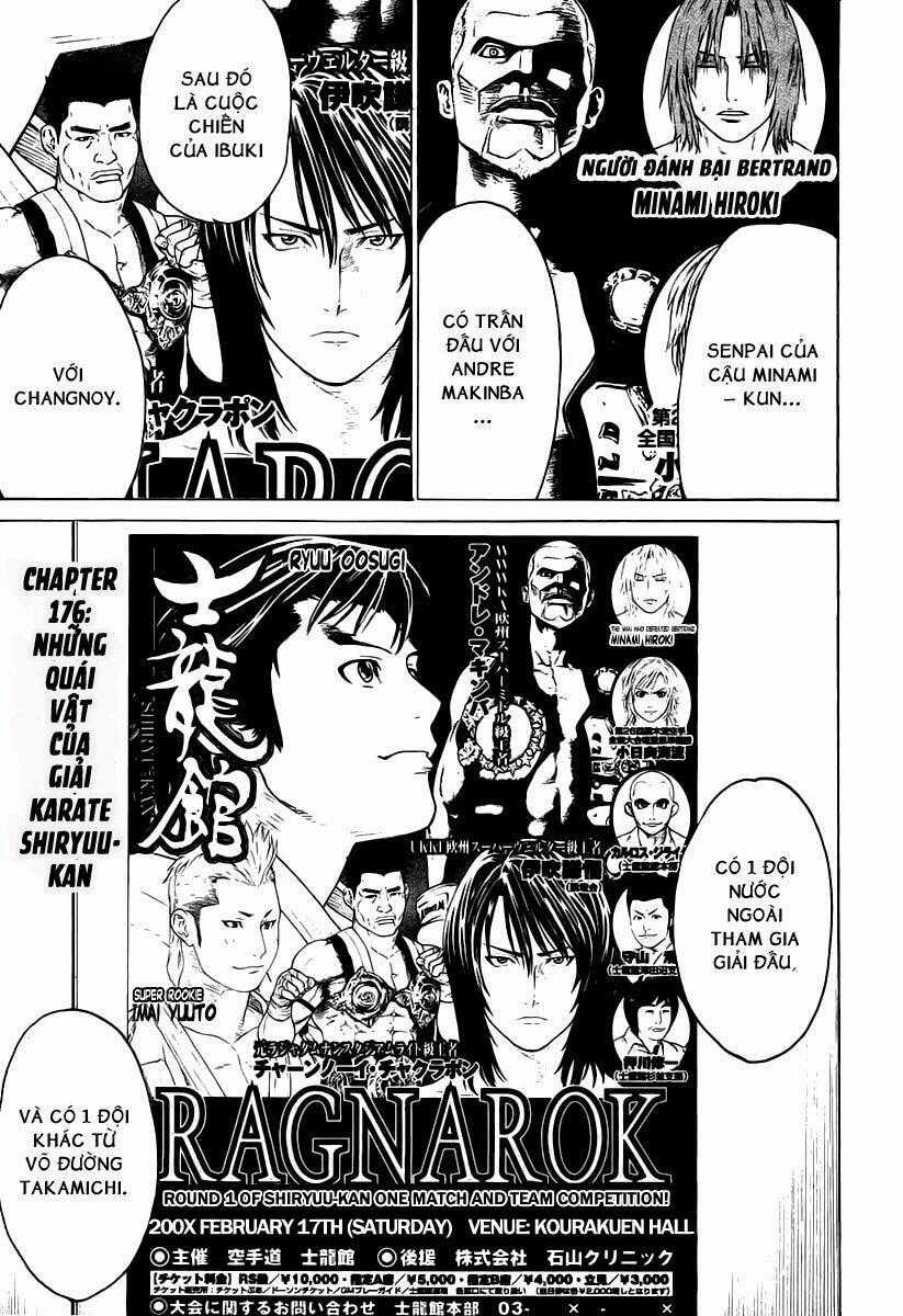 Karate Shoukoushi Kohinata Minoru Chapter 176 trang 1