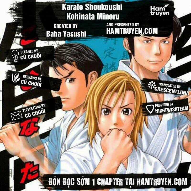 Karate Shoukoushi Kohinata Minoru Chapter 184 trang 1