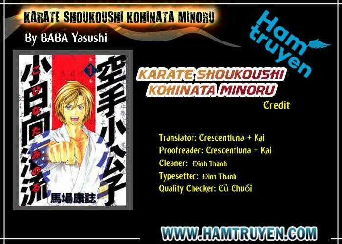 Karate Shoukoushi Kohinata Minoru Chapter 206 trang 1
