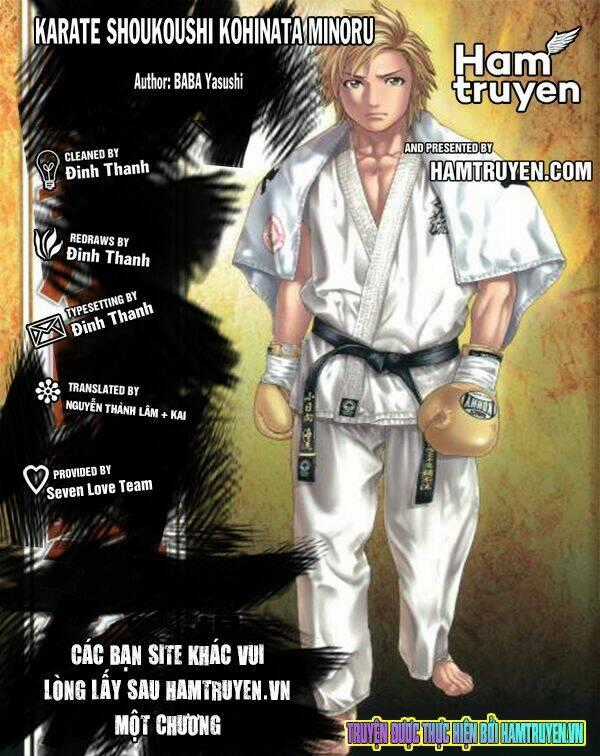 Karate Shoukoushi Kohinata Minoru Chapter 210 trang 0