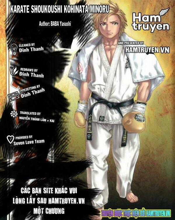 Karate Shoukoushi Kohinata Minoru Chapter 222 trang 0