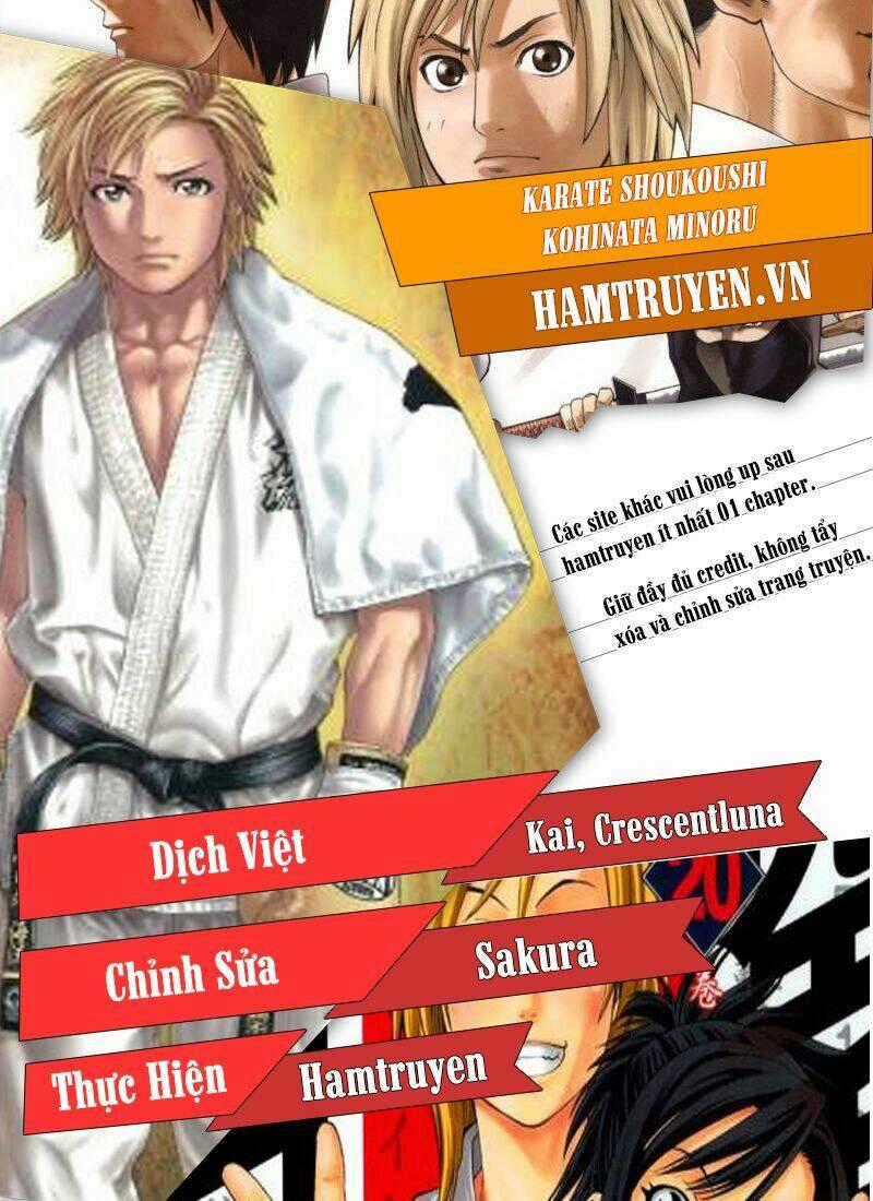 Karate Shoukoushi Kohinata Minoru Chapter 243 trang 0