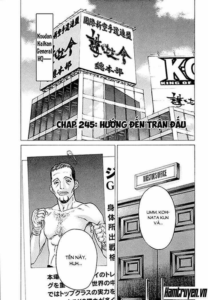 Karate Shoukoushi Kohinata Minoru Chapter 245 trang 1