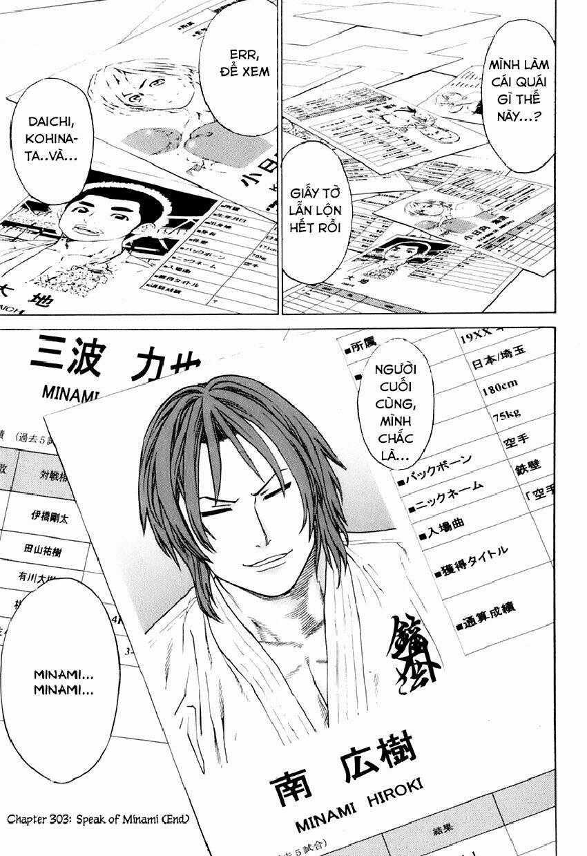 Karate Shoukoushi Kohinata Minoru Chapter 303 trang 14