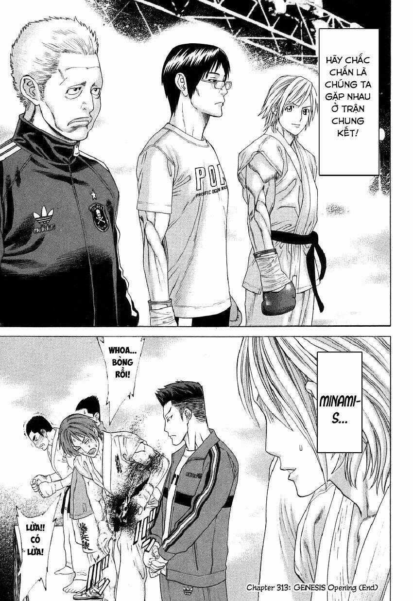 Karate Shoukoushi Kohinata Minoru Chapter 313 trang 18