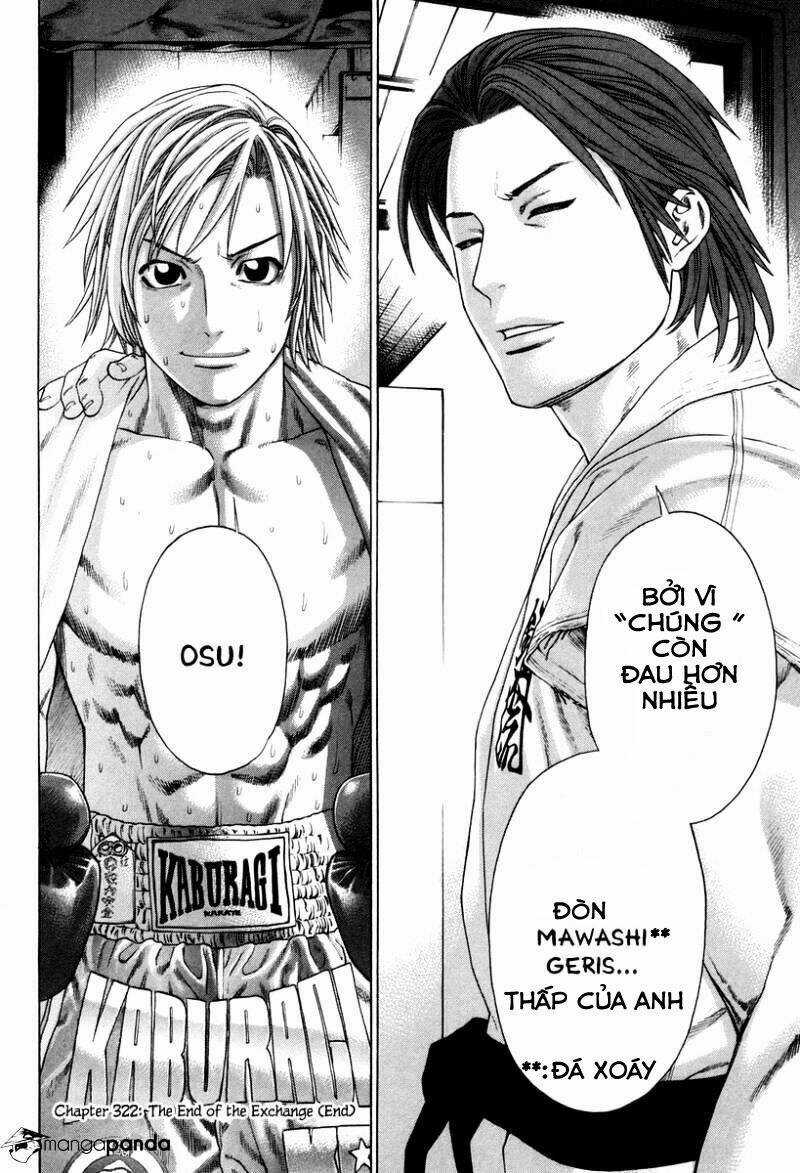 Karate Shoukoushi Kohinata Minoru Chapter 322 trang 17