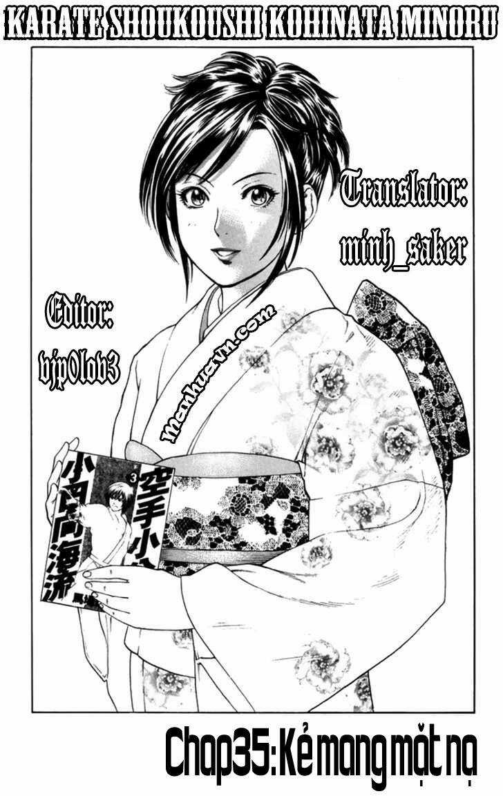 Karate Shoukoushi Kohinata Minoru Chapter 35 trang 2