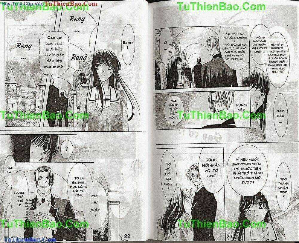 Karen-chiến binh hiện đại Chapter 1 trang 12