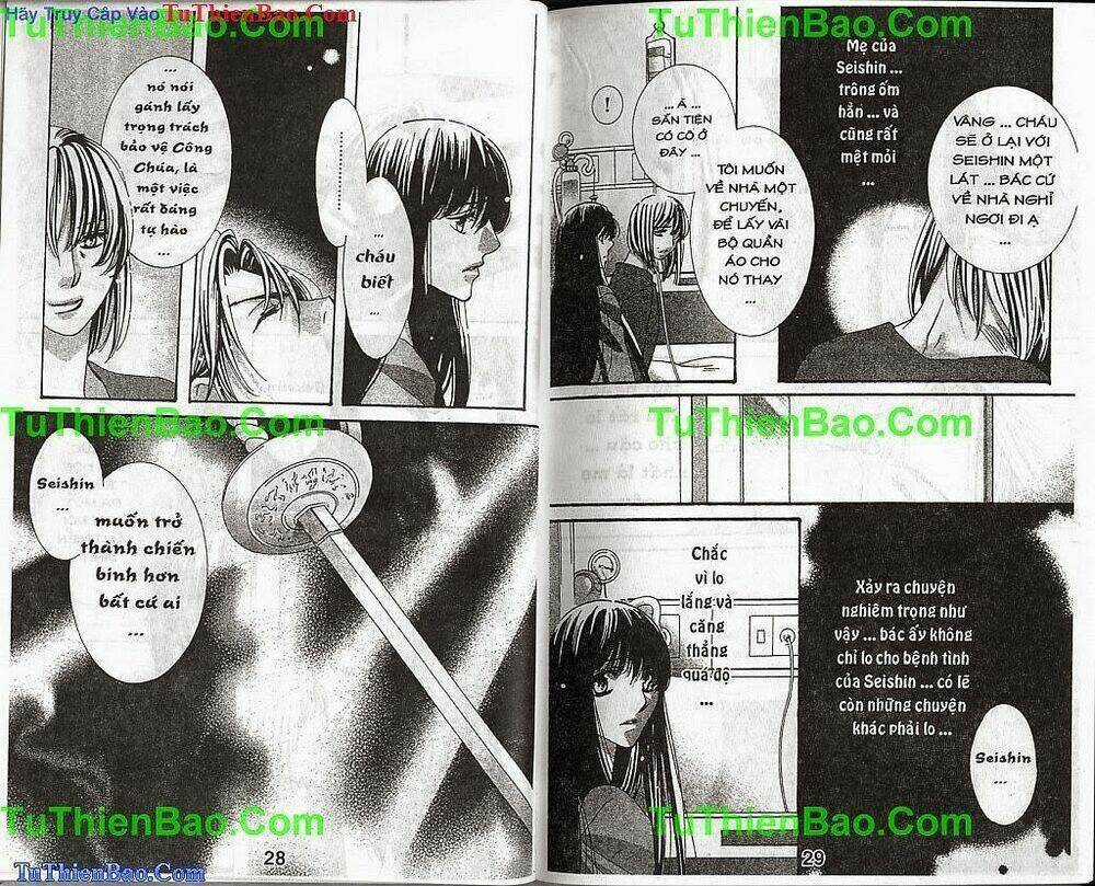 Karen-chiến binh hiện đại Chapter 5 trang 14