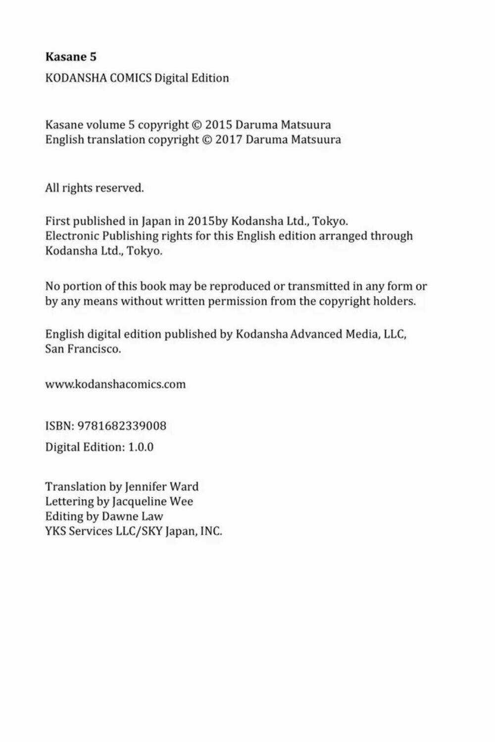 Kasane Chapter 44 trang 27