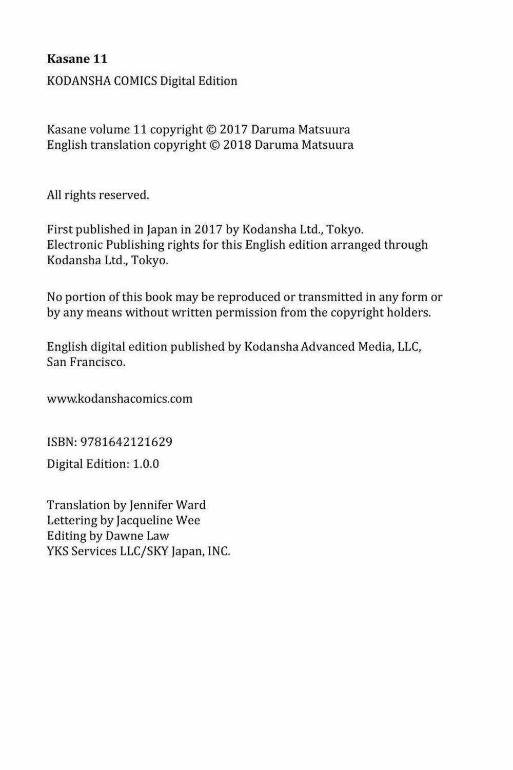 Kasane Chapter 98 trang 24