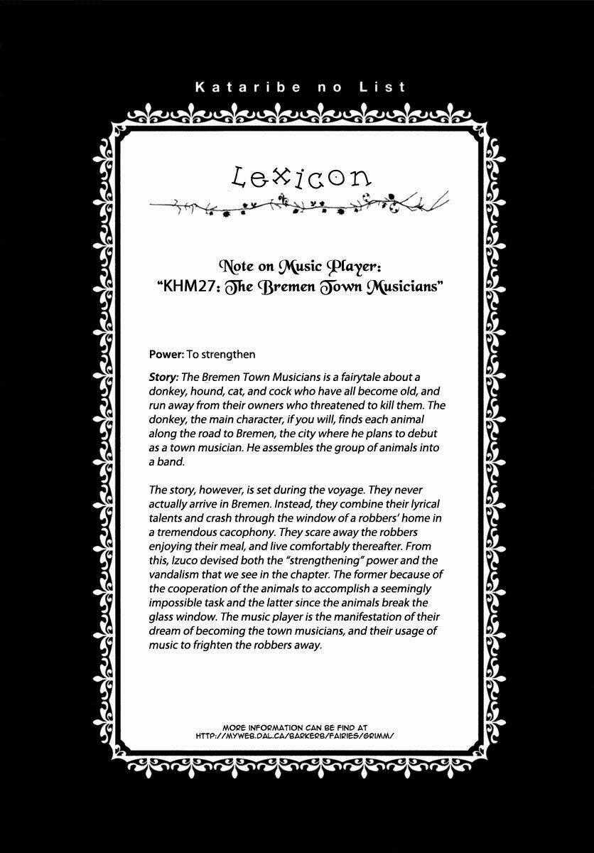 Kataribe No Risuto Chapter 3 trang 34