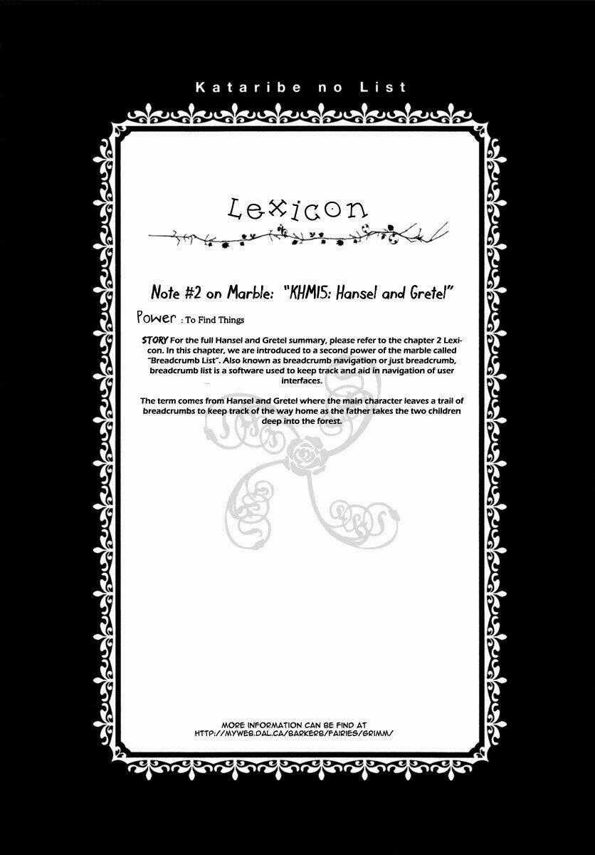 Kataribe No Risuto Chapter 4 trang 38