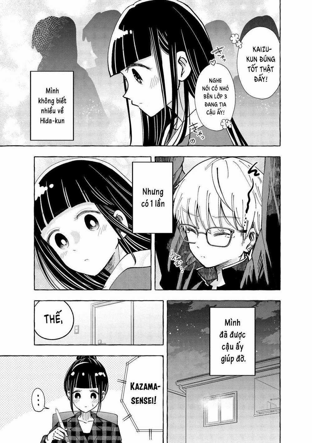 Kazane Sensei Không Hiểu Được Hida Kun Chapter 1 trang 10