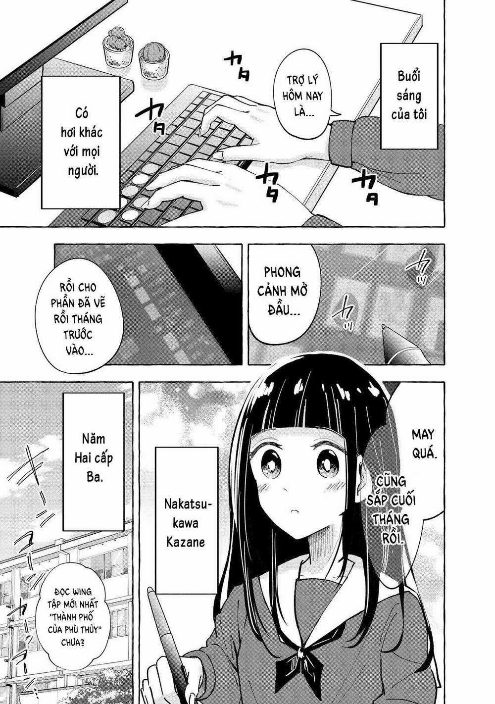 Kazane Sensei Không Hiểu Được Hida Kun Chapter 1 trang 6