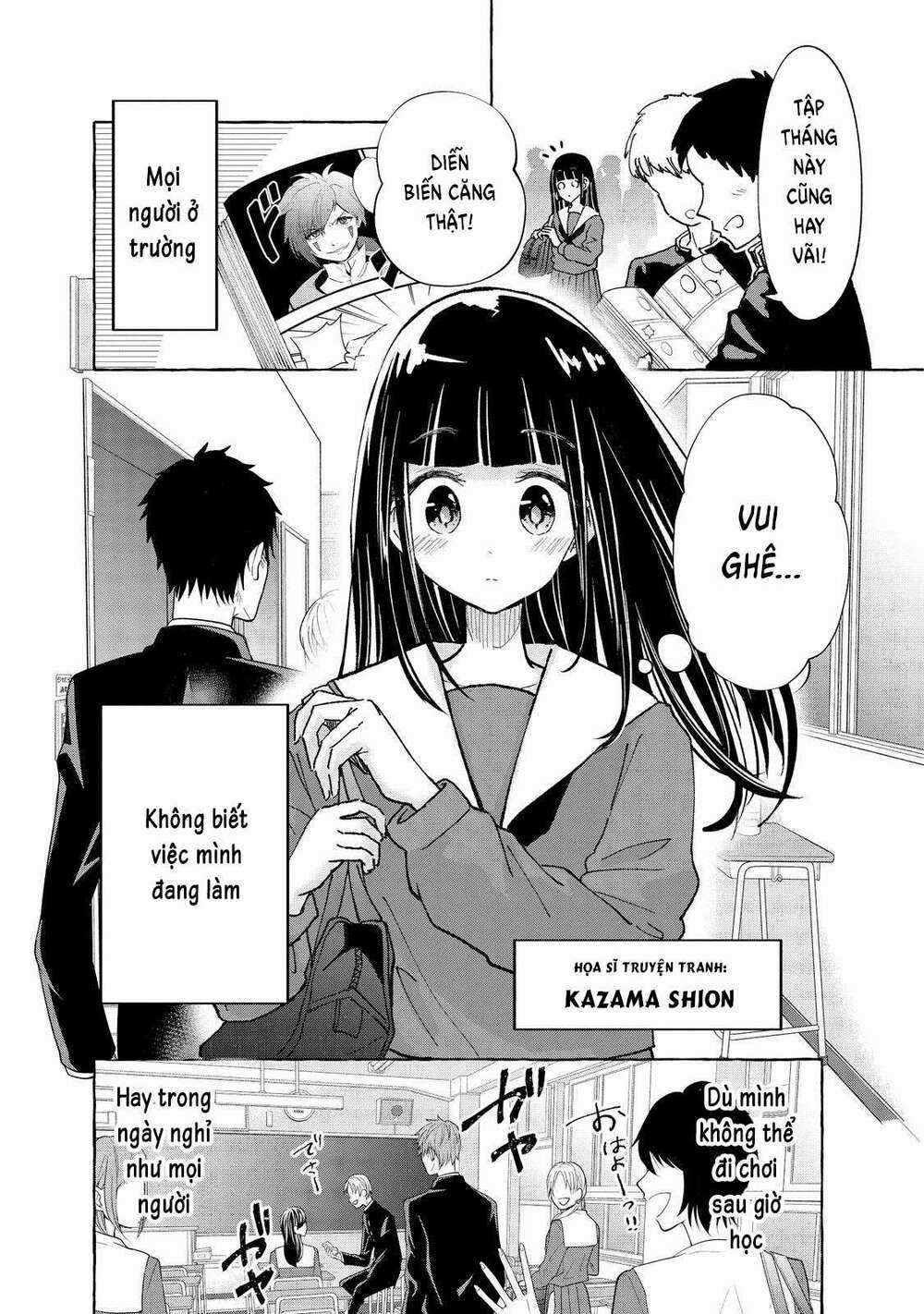Kazane Sensei Không Hiểu Được Hida Kun Chapter 1 trang 7
