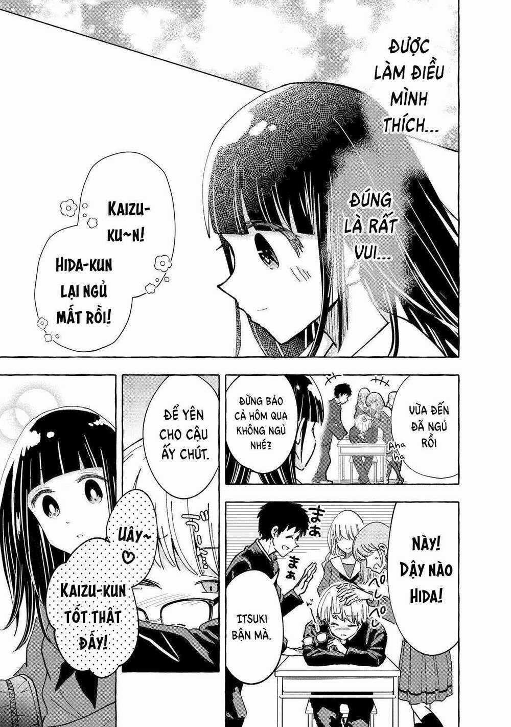 Kazane Sensei Không Hiểu Được Hida Kun Chapter 1 trang 8