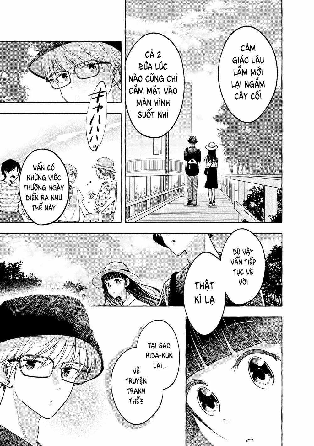 Kazane Sensei Không Hiểu Được Hida Kun Chapter 10 trang 13