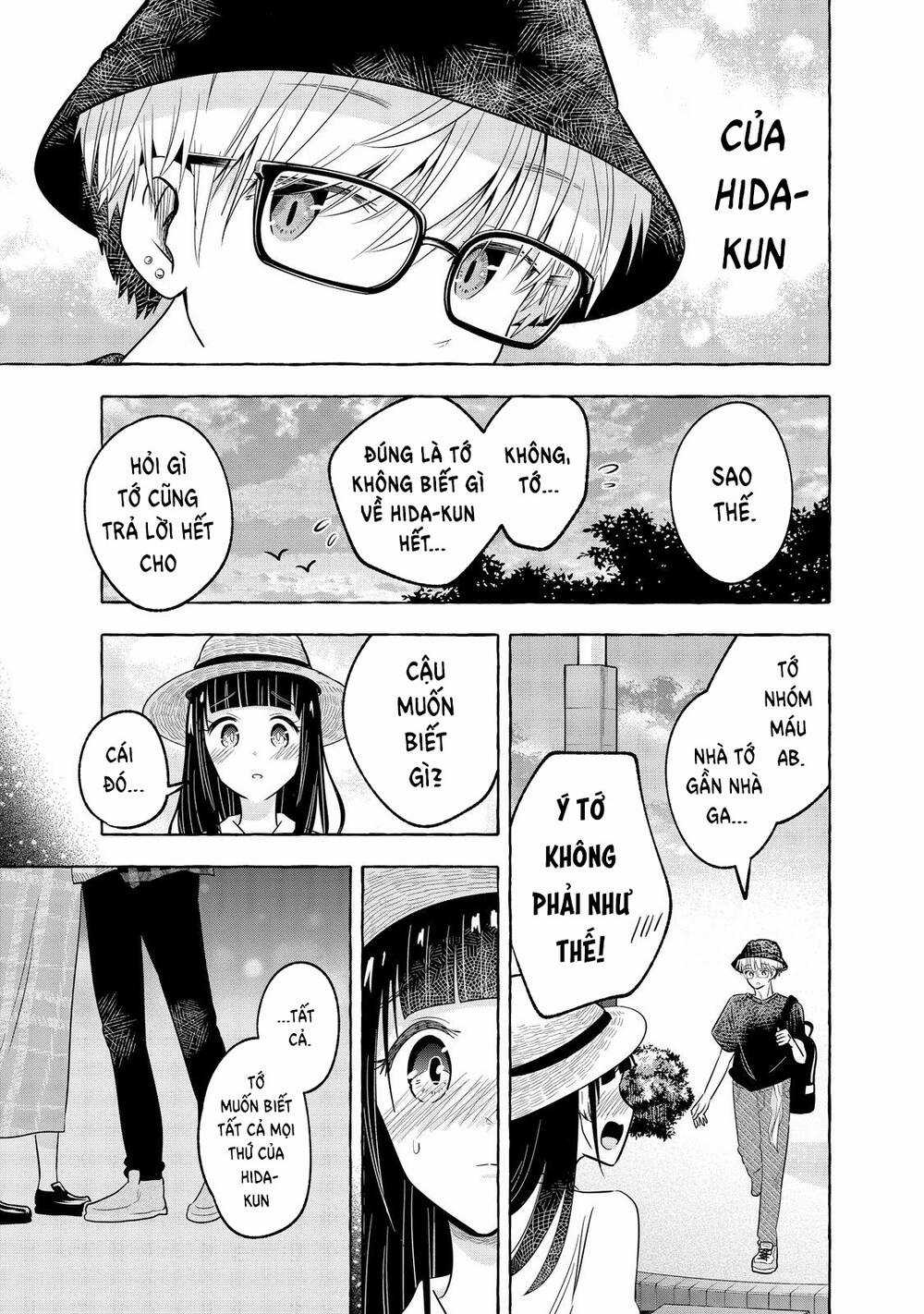 Kazane Sensei Không Hiểu Được Hida Kun Chapter 10 trang 15