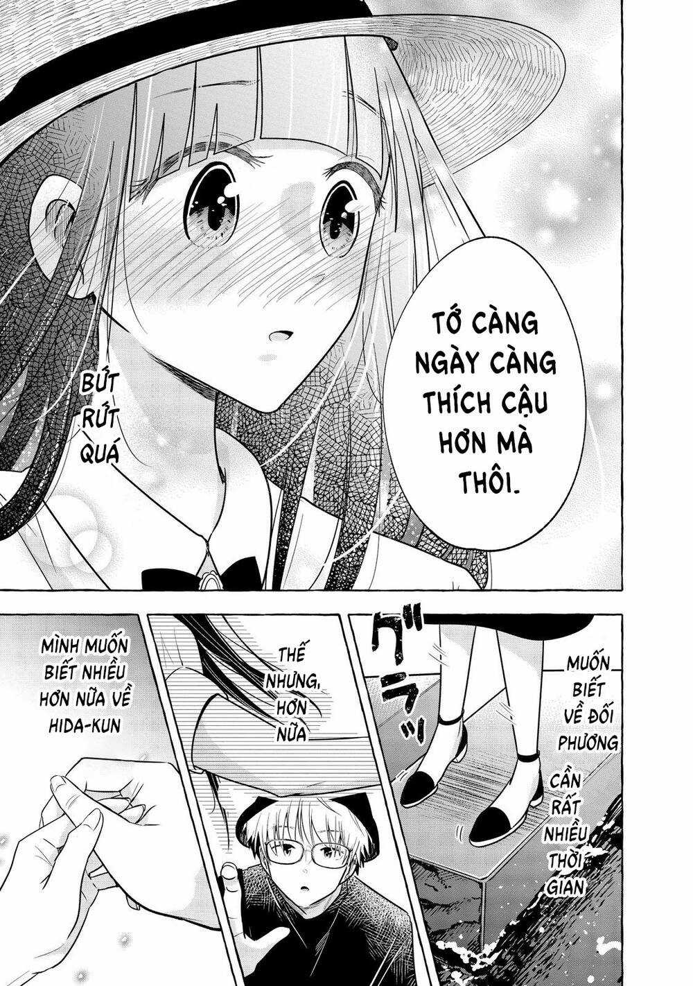 Kazane Sensei Không Hiểu Được Hida Kun Chapter 10 trang 19