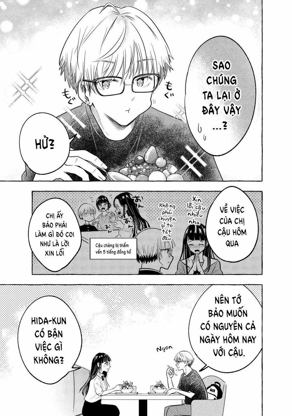 Kazane Sensei Không Hiểu Được Hida Kun Chapter 10 trang 7