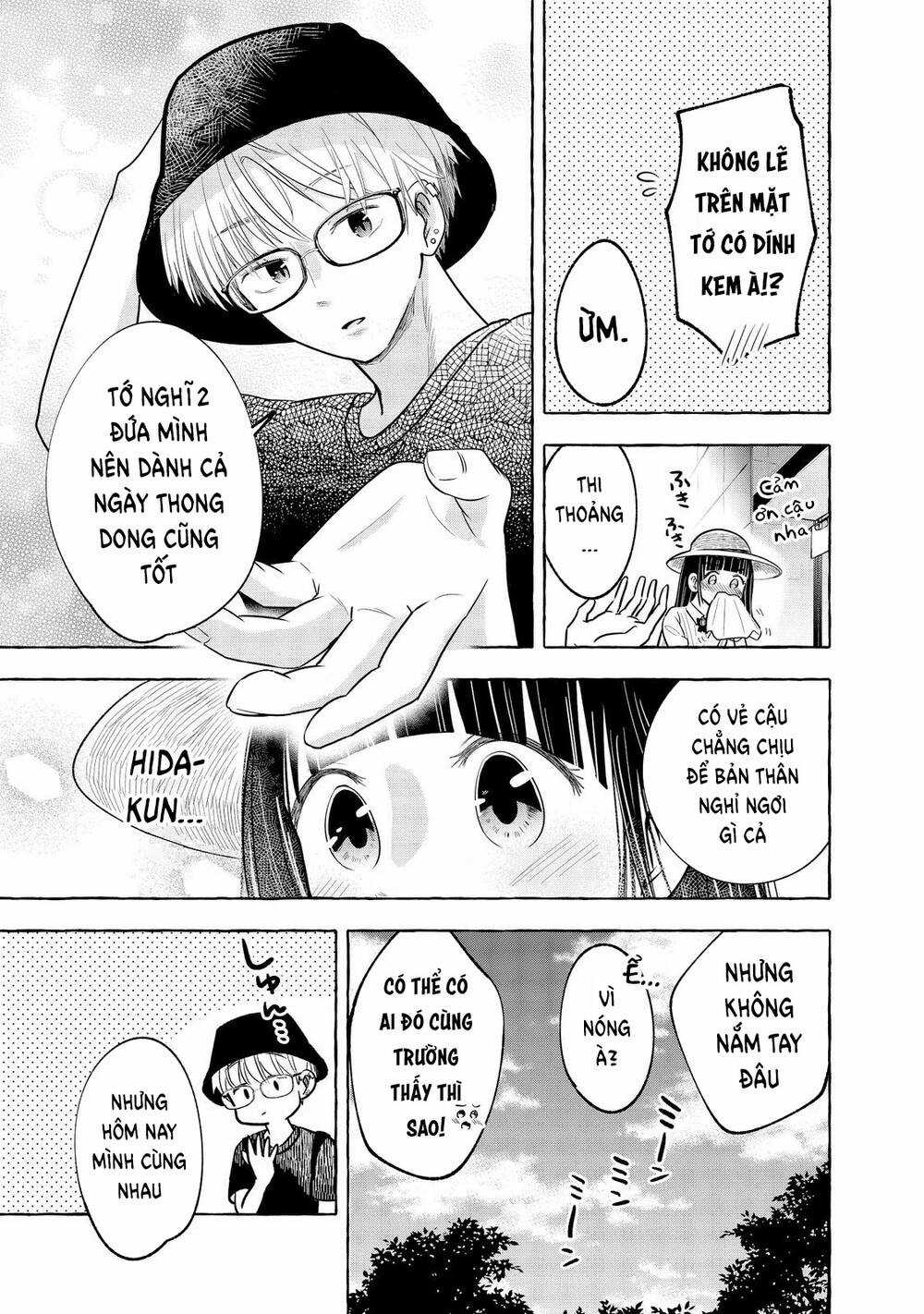 Kazane Sensei Không Hiểu Được Hida Kun Chapter 10 trang 9