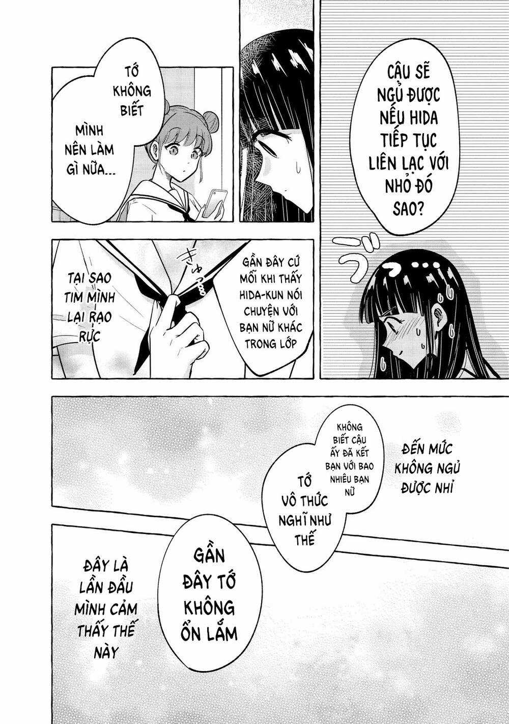 Kazane Sensei Không Hiểu Được Hida Kun Chapter 11 trang 10