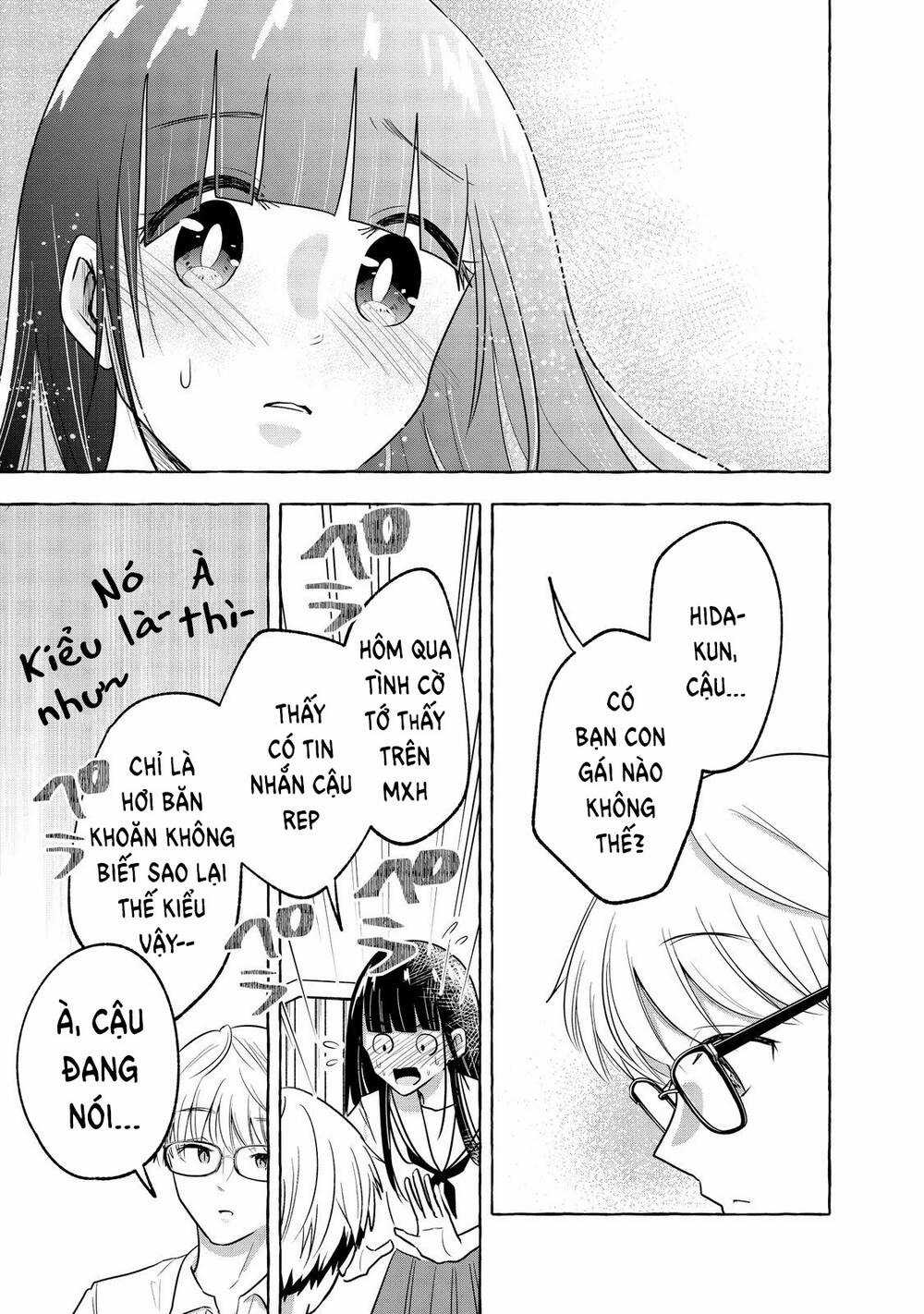 Kazane Sensei Không Hiểu Được Hida Kun Chapter 11 trang 15