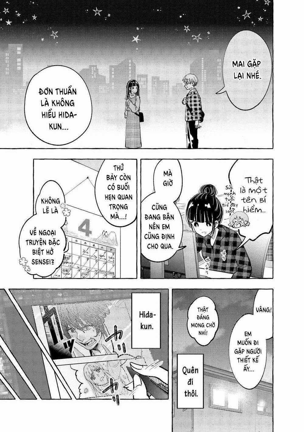 Kazane Sensei Không Hiểu Được Hida Kun Chapter 2 trang 5