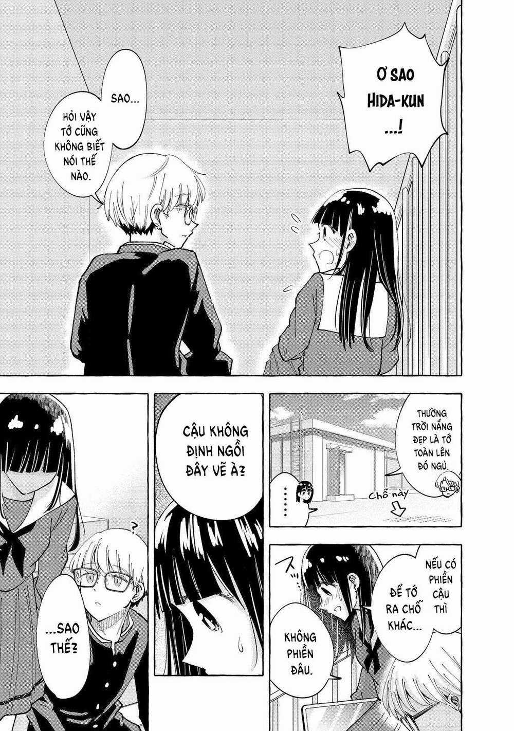Kazane Sensei Không Hiểu Được Hida Kun Chapter 2 trang 9
