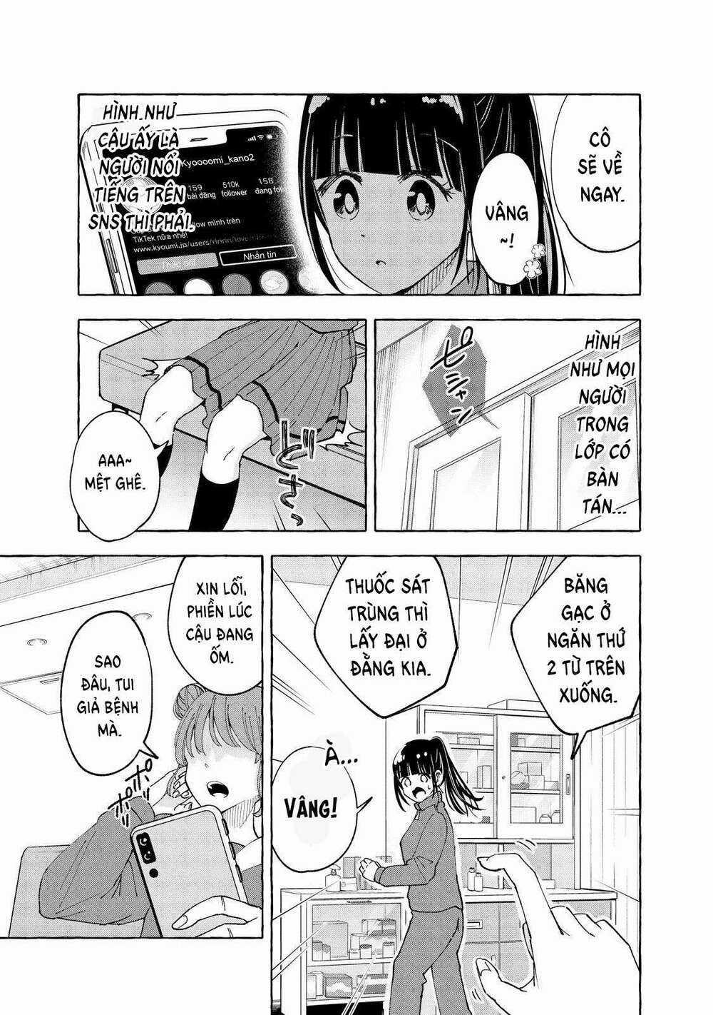 Kazane Sensei Không Hiểu Được Hida Kun Chapter 3 trang 7