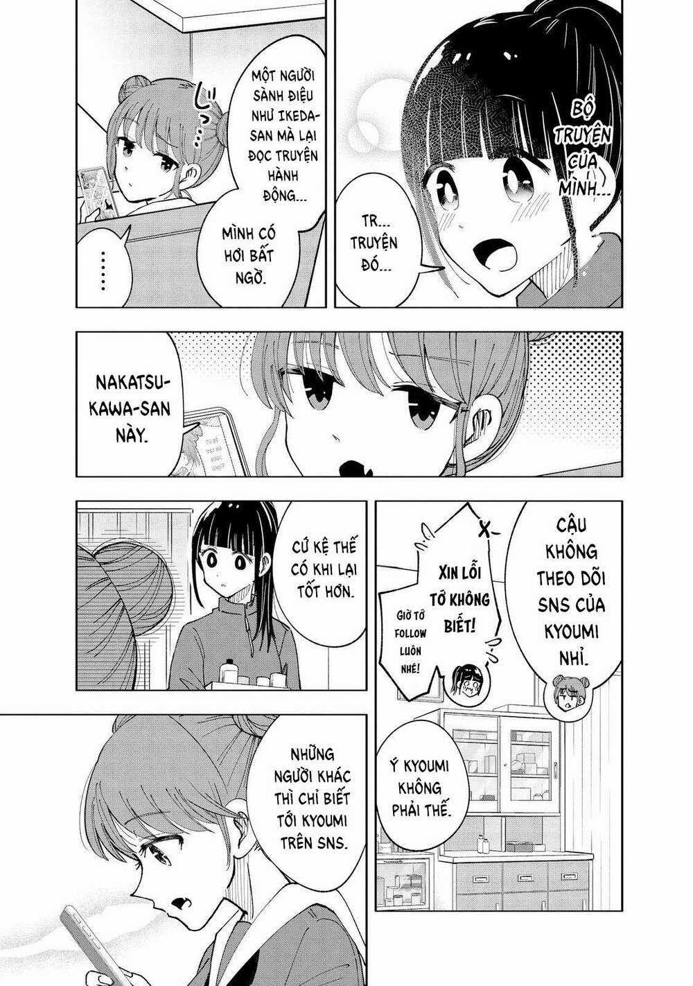 Kazane Sensei Không Hiểu Được Hida Kun Chapter 3 trang 9