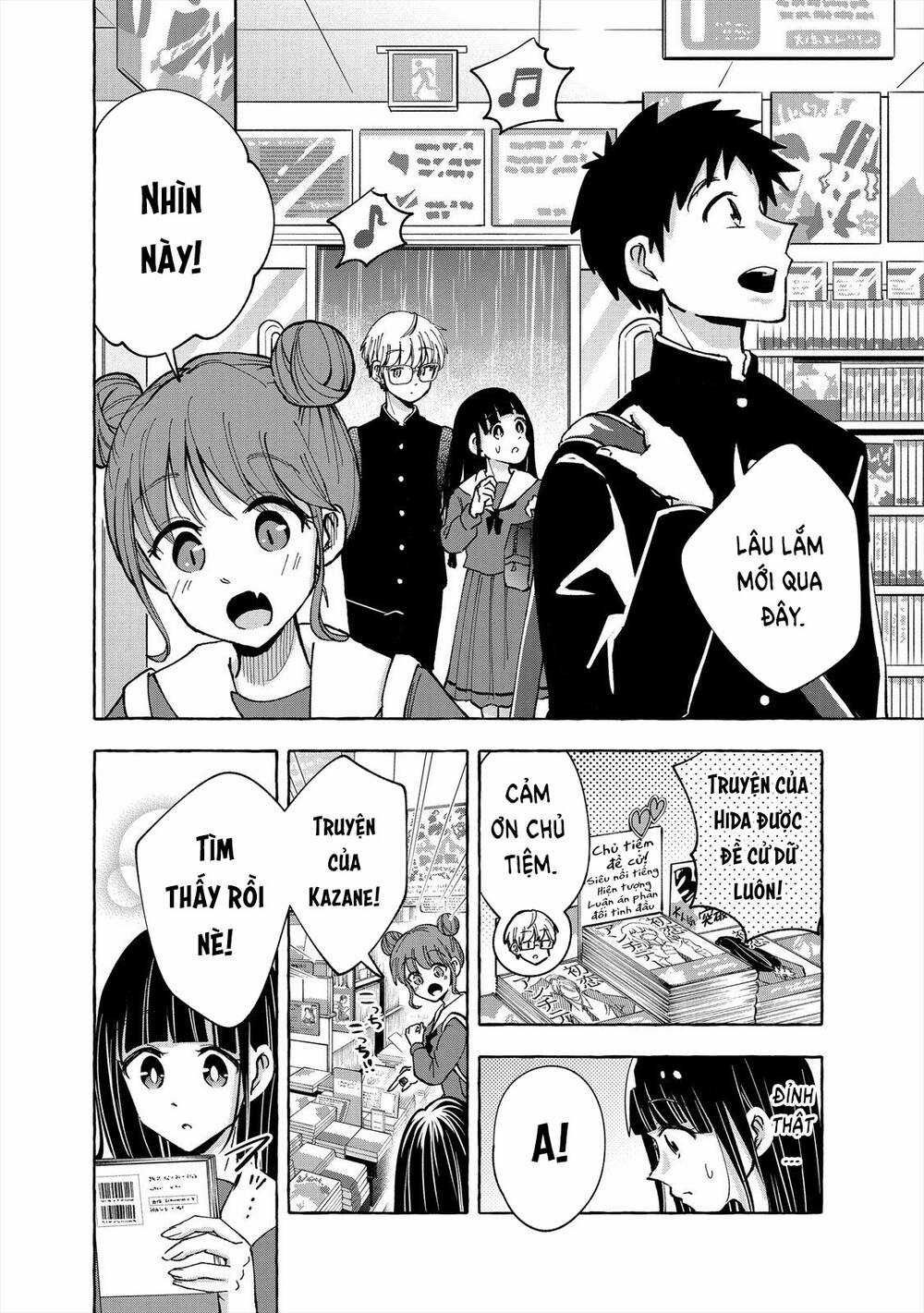 Kazane Sensei Không Hiểu Được Hida Kun Chapter 5 trang 6