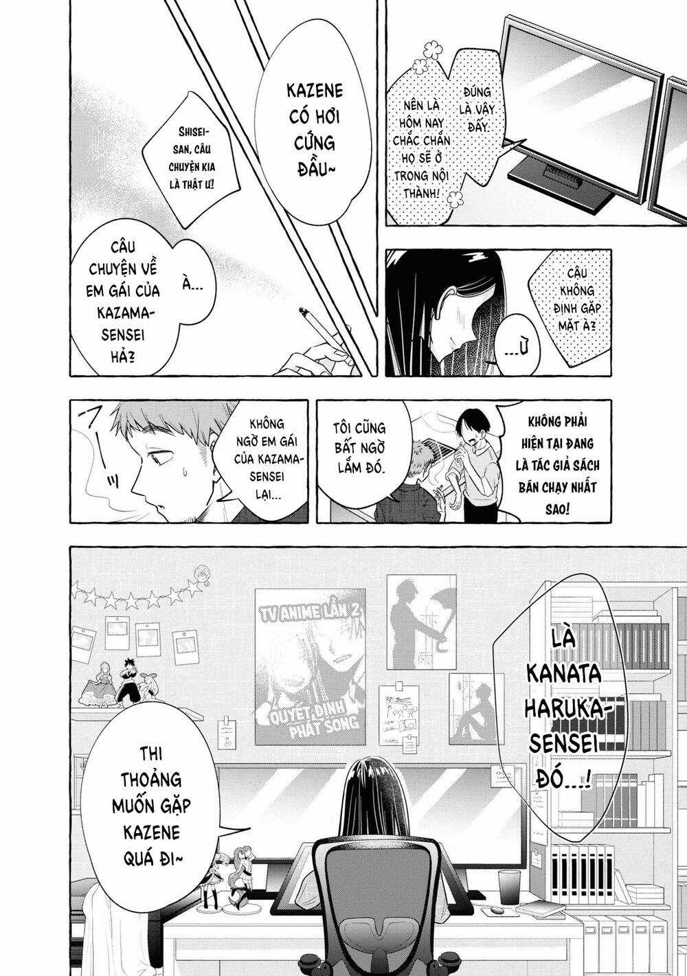 Kazane Sensei Không Hiểu Được Hida Kun Chapter 6 trang 22