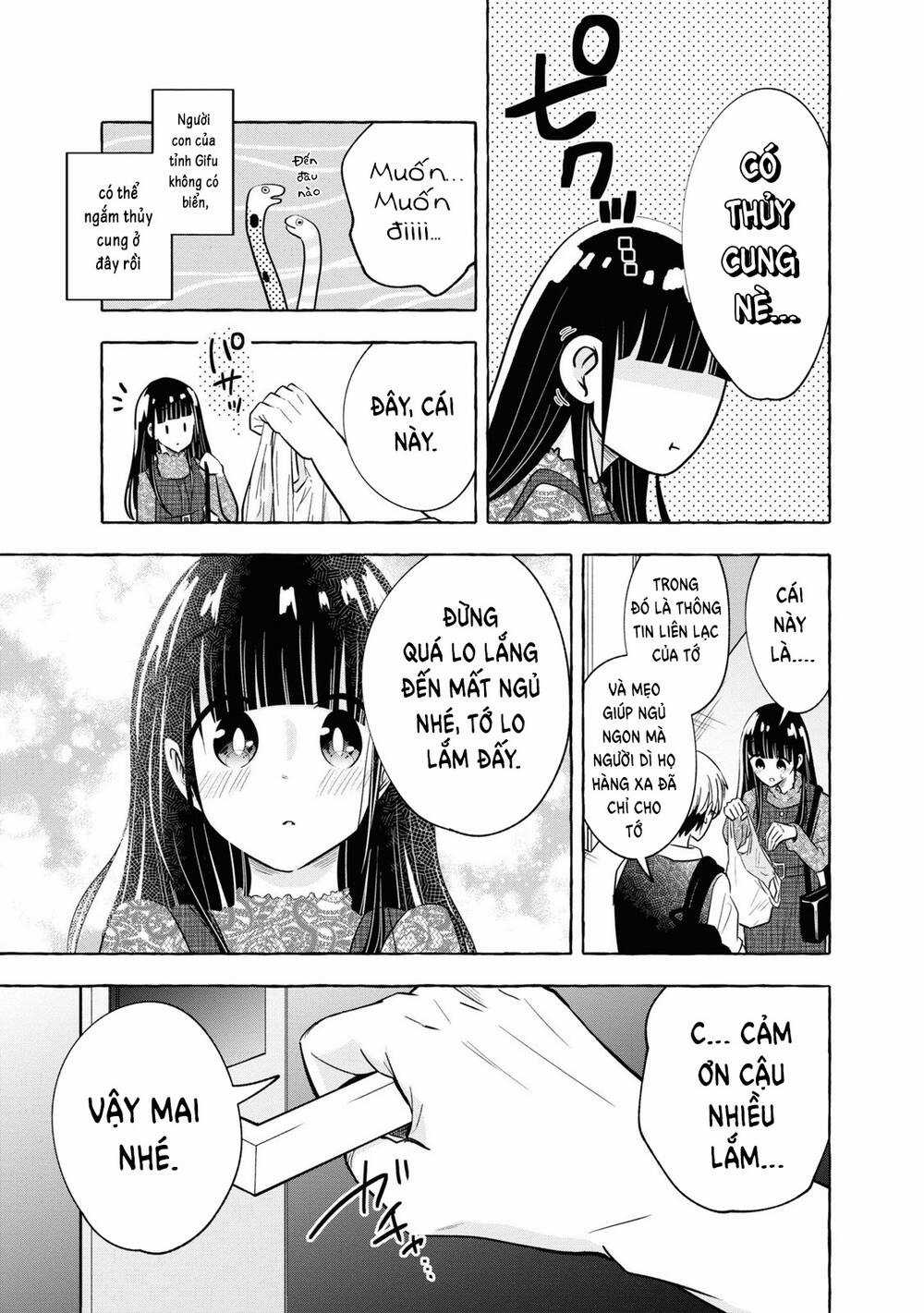 Kazane Sensei Không Hiểu Được Hida Kun Chapter 6 trang 7