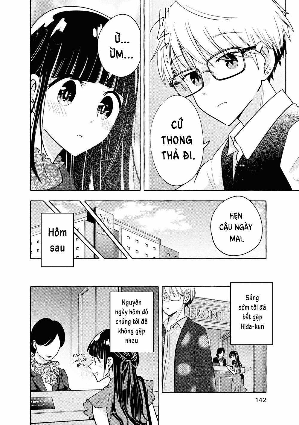 Kazane Sensei Không Hiểu Được Hida Kun Chapter 6 trang 8