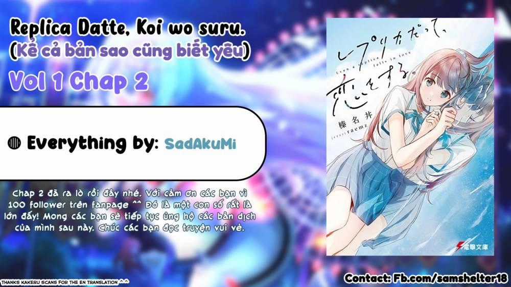 Kể Cả Bản Sao Cũng Biết Yêu Món quà ý nghĩa nhất cho người thân yêu Chapter 2 trang 0