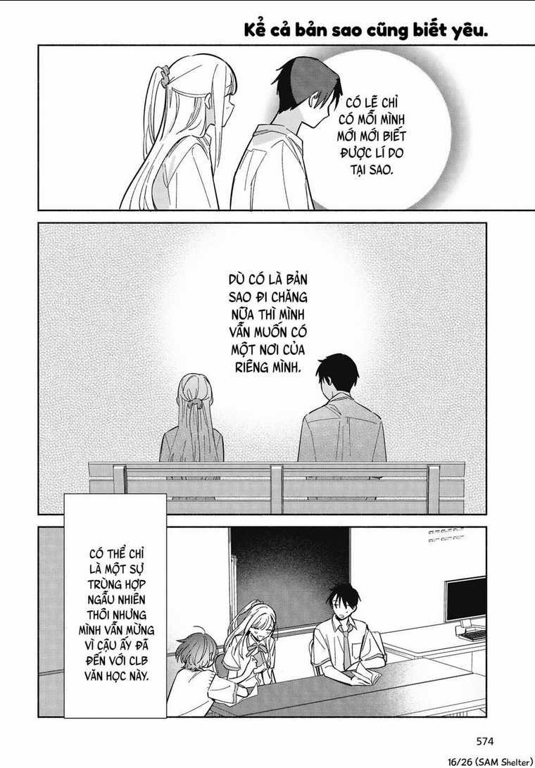 Kể Cả Bản Sao Cũng Biết Yêu Chapter 10 trang 16