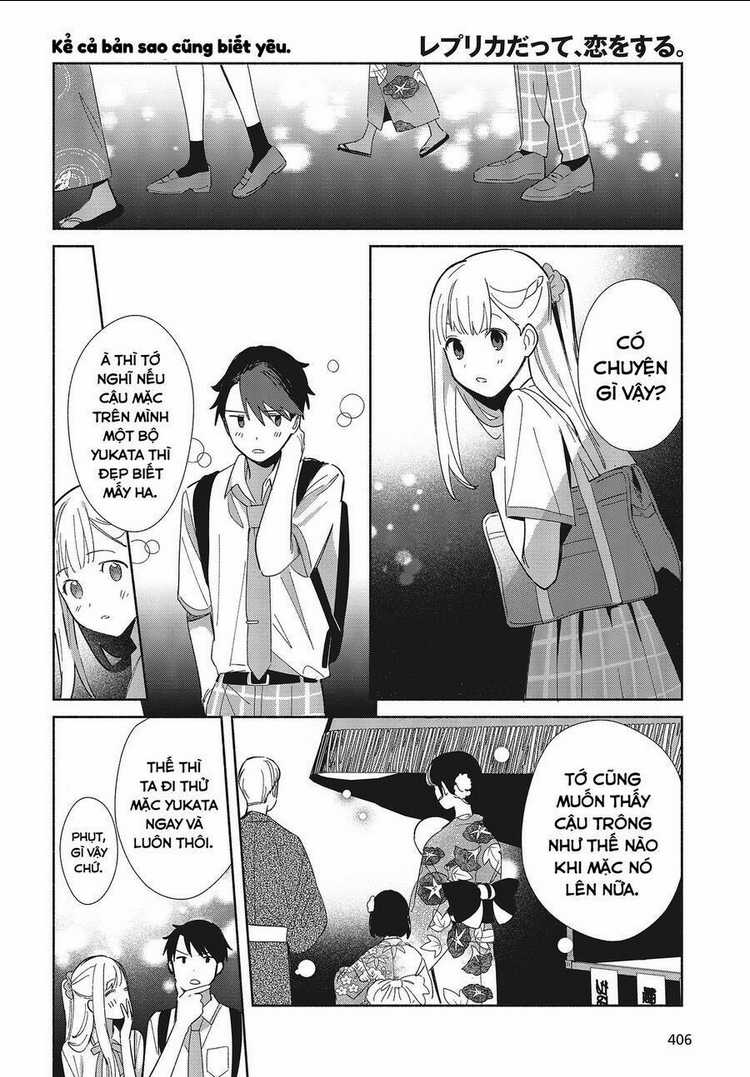 Kể Cả Bản Sao Cũng Biết Yêu Chapter 6 trang 14