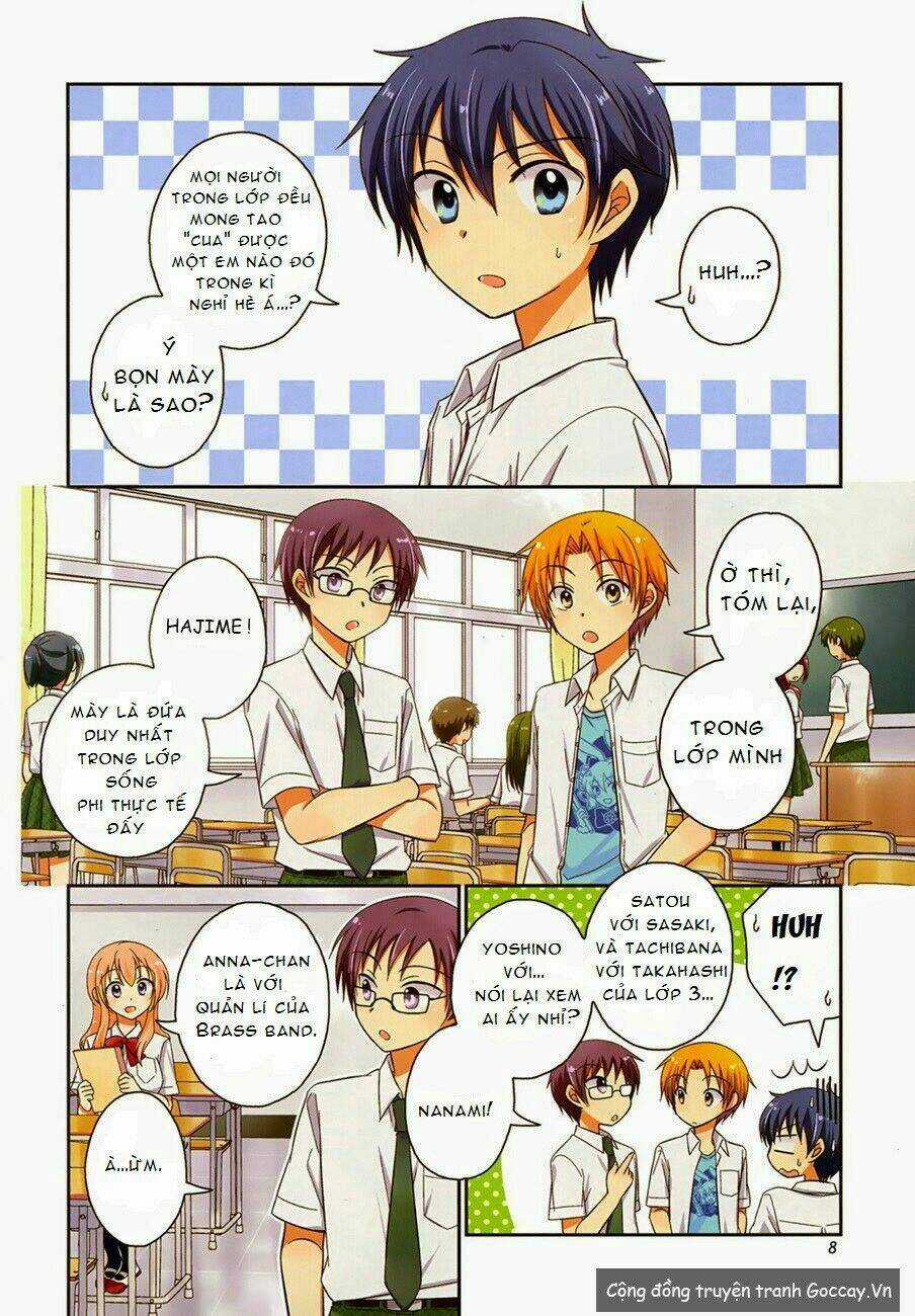 Kẻ cô đơn và Cô gái xinh đẹp Chapter 1 trang 6