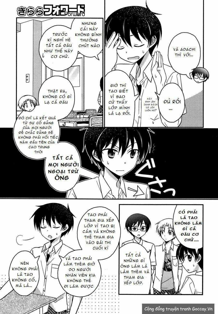 Kẻ cô đơn và Cô gái xinh đẹp Chapter 1 trang 7