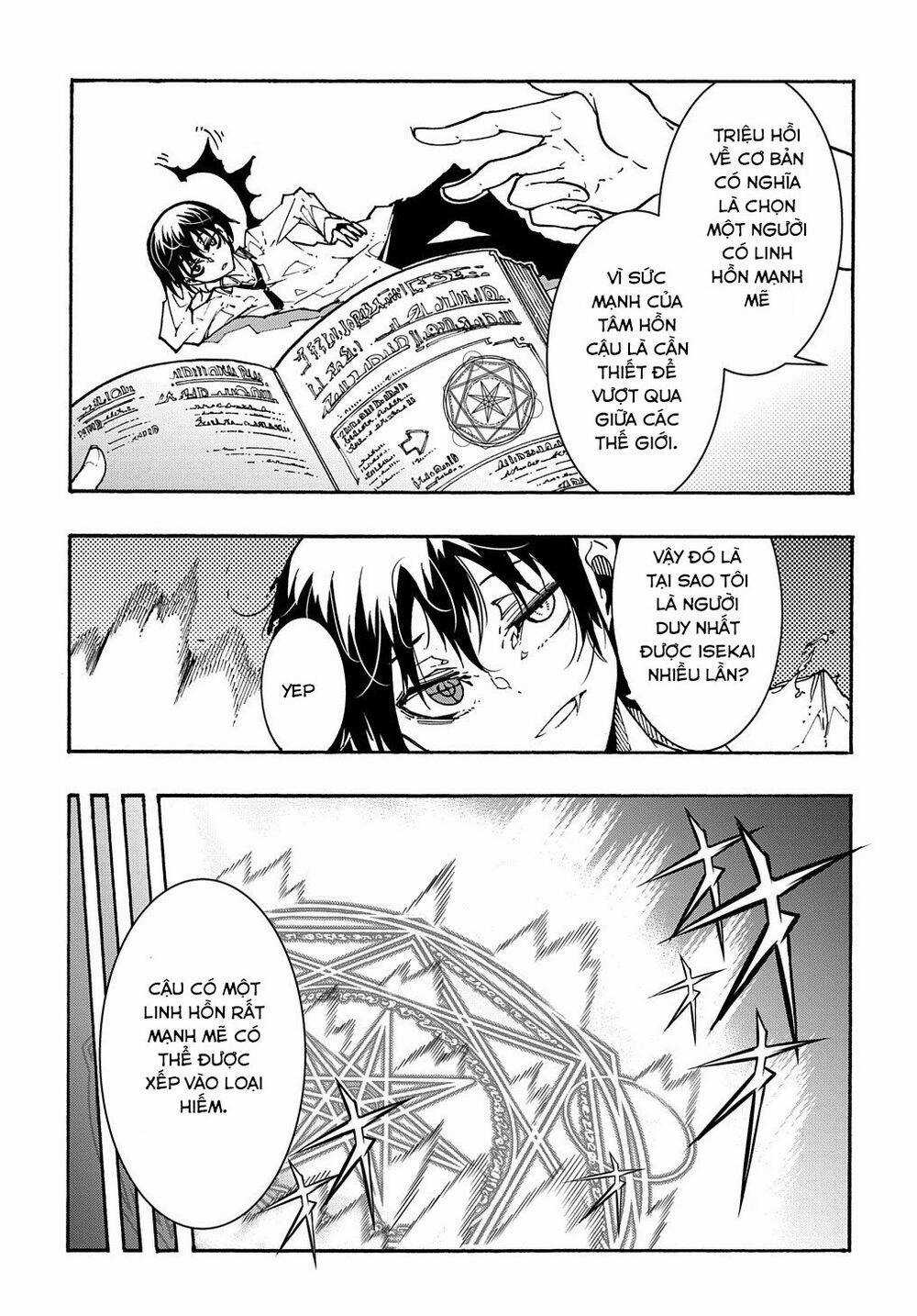 Kẻ Được Triệu Hồi Tới Thế Giới Giả Tưởng Vô Số Lần!! Chương 1.2 trang 13